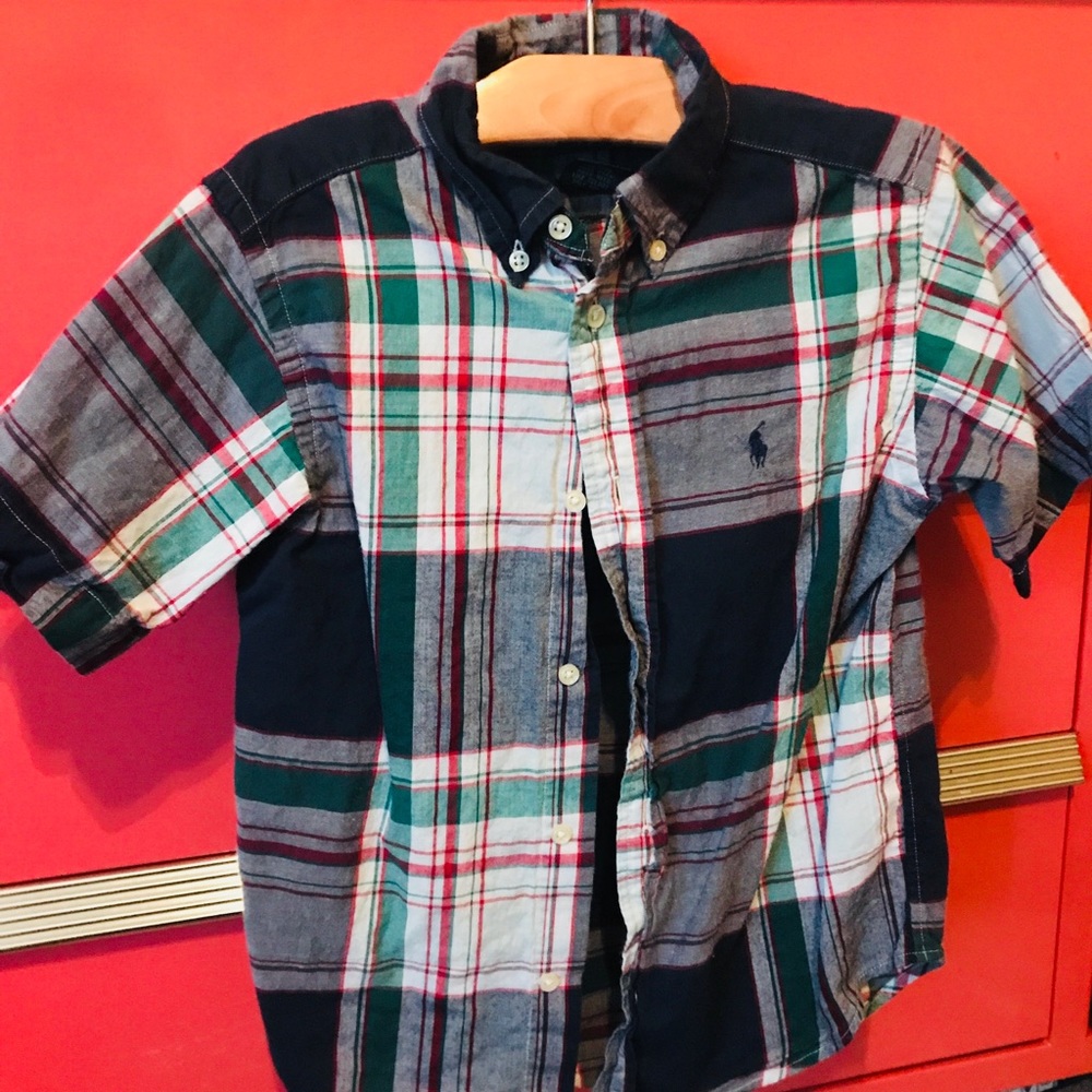 Ralph Lauren Plaid Shirt size 6